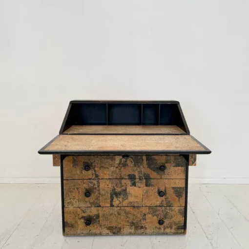 Pamono Postmodern Serie 5 Secretaire in Cork by Peter Maly for Cor, 1975 Hot