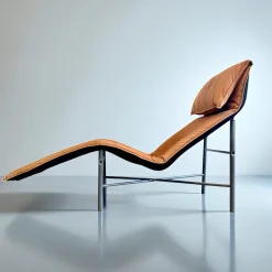 Pamono Postmodern Skye Relax Lounge Chair in Patinated Cognac-Brown Leatherby Tord Björklund for Ikea, Sweden, 1970s Outlet