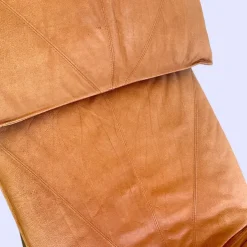 Pamono Postmodern Skye Relax Lounge Chair in Patinated Cognac-Brown Leatherby Tord Björklund for Ikea, Sweden, 1970s Outlet