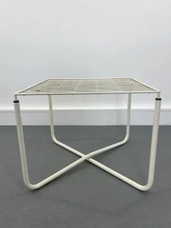 Pamono Postmodern White Jarpen Table by Niels Gammelgaard for Ikea, 1983 Hot