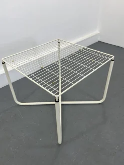 Pamono Postmodern White Jarpen Table by Niels Gammelgaard for Ikea, 1983 Hot