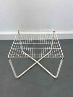 Pamono Postmodern White Jarpen Table by Niels Gammelgaard for Ikea, 1983 Hot