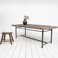 Pamono Primitive Dining Table, France, Early 20th Century