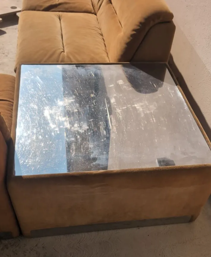 Pamono Proposals Living Room Set attributed to Saporit Italia, 1970s, Set of 5 Outlet