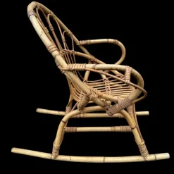 Pamono Provençal Children's Rocking Chair, France, 1950s Clearance
