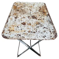 Pamono Provencal Folding Iron Garden Table, 1900s Sale
