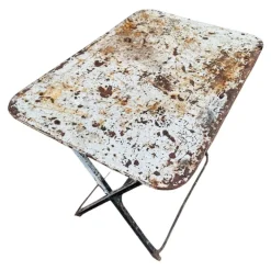Pamono Provencal Folding Iron Garden Table, 1900s Sale