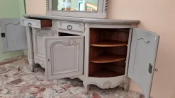 Pamono Provencal Sideboard Lacquered in Grey, 1950s