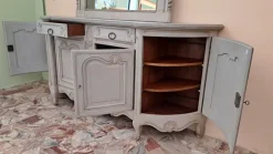 Pamono Provencal Sideboard Lacquered in Grey, 1950s