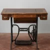 Pamono Pull-Out Sewing Machine Table with Drawers from Excella, 20th Century Online