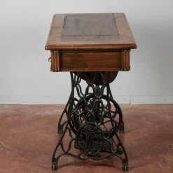 Pamono Pull-Out Sewing Machine Table with Drawers from Excella, 20th Century Online