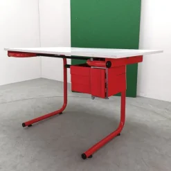 Pamono Pupil Desk by Joe Colombo for Bieffeplast, 1970s Outlet
