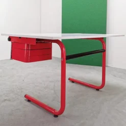 Pamono Pupil Desk by Joe Colombo for Bieffeplast, 1970s Outlet