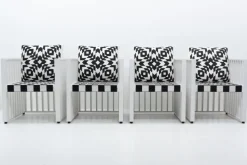 Pamono Purkersdorf Chair by Josef Hoffmann for Wittmann, Austria, 1990s New