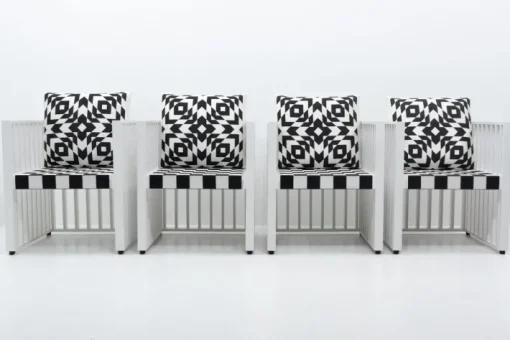 Pamono Purkersdorf Chair by Josef Hoffmann for Wittmann, Austria, 1990s New
