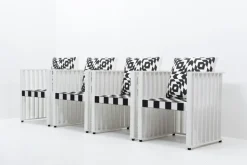 Pamono Purkersdorf Chair by Josef Hoffmann for Wittmann, Austria, 1990s New