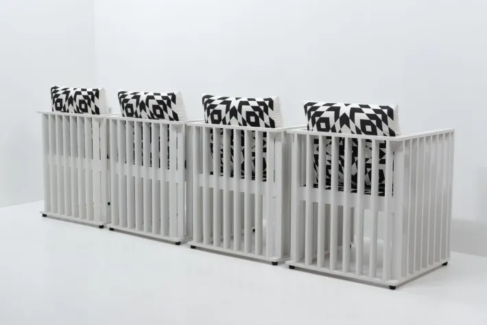Pamono Purkersdorf Chair by Josef Hoffmann for Wittmann, Austria, 1990s New