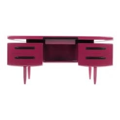 Pamono Purple Dressing Table, 1970s Clearance