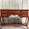 Pamono Queen Anne Revival Style Writing Table or Desk, 1960s New