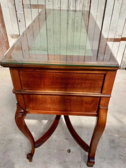 Pamono Queen Anne Revival Style Writing Table or Desk, 1960s New