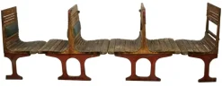 Pamono Railway Wagon Seats, 1935, Set of 4
