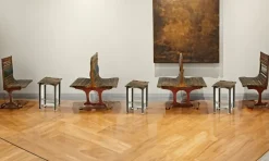 Pamono Railway Wagon Seats, 1935, Set of 4
