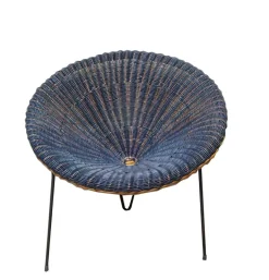 Pamono Rattan Armchairs and Coffee Table by Roberto Mango, Italy 1960s, Set of 3 Discount