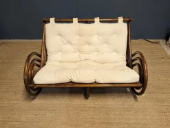 Pamono Rattan Bench from Ligne Roset Clearance
