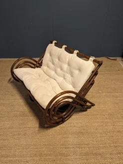Pamono Rattan Bench from Ligne Roset Clearance