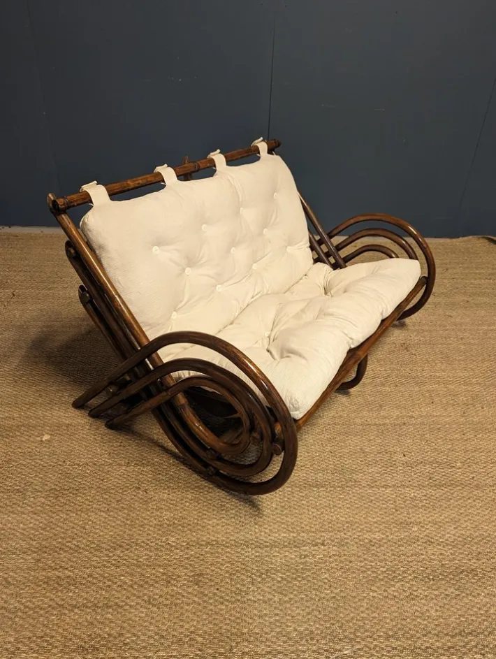 Pamono Rattan Bench from Ligne Roset Clearance