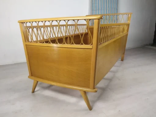 Pamono Rattan Child's Bed