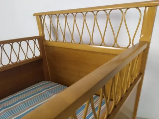 Pamono Rattan Child's Bed