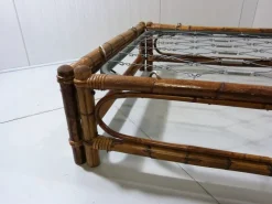 Pamono Rattan Daybed, 1970s Hot