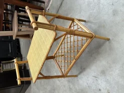 Pamono Rattan Dressing Table & Stool, 1960s, Set of 2 Best