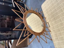 Pamono Rattan Dressing Table & Stool, 1960s, Set of 2 Best