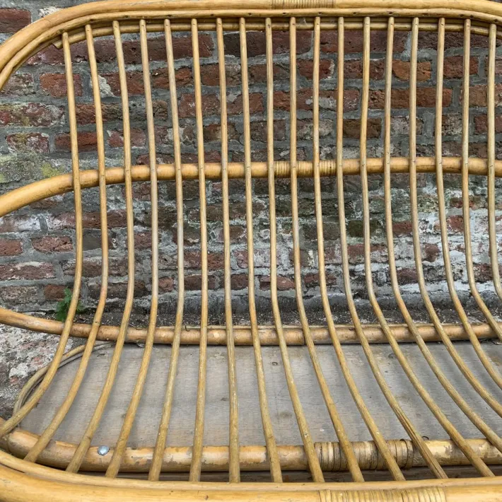 Pamono Rattan Garden Furniture, 1960s, Set of 4 Discount