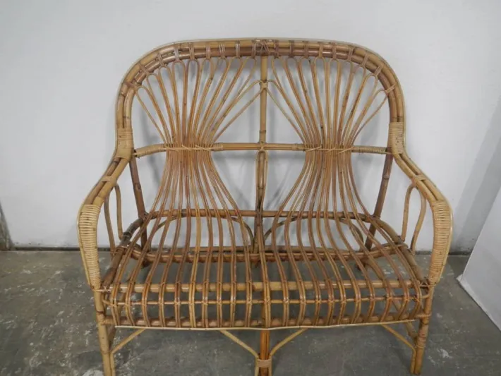 Pamono Rattan Garden Seating, 1970s, Set of 4 Hot