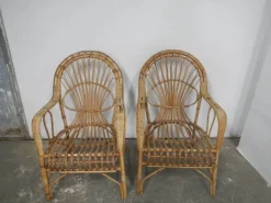 Pamono Rattan Garden Seating, 1970s, Set of 4 Hot