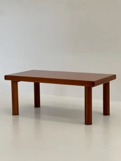 Pamono Rectangular and Extendable Wooden Dining Table, 1980s Online