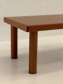 Pamono Rectangular and Extendable Wooden Dining Table, 1980s Online