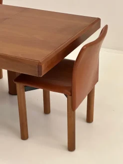 Pamono Rectangular and Extendable Wooden Dining Table, 1980s Online