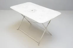 Pamono Rectangular Folding Garden Table, 1930s