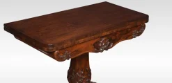 Pamono Rectangular Rosewood Game Table New