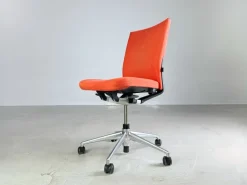 Pamono Red, Blue, Gray & Black Office T-Chair from Vitra Outlet