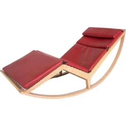 Pamono Red Canapo Rocking Chair attributed to Franco Albini for Cassina, Italy, 2010 Online