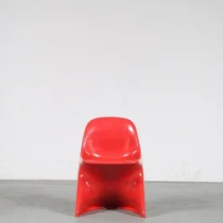 Pamono Red Casalino Children's Chair by Alexander Begge for Casala, Germany, 2000s Clearance