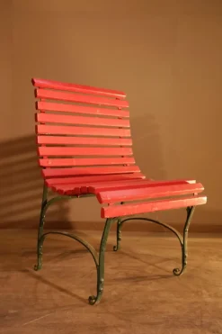 Pamono Red Lacquered Garden Chair Best