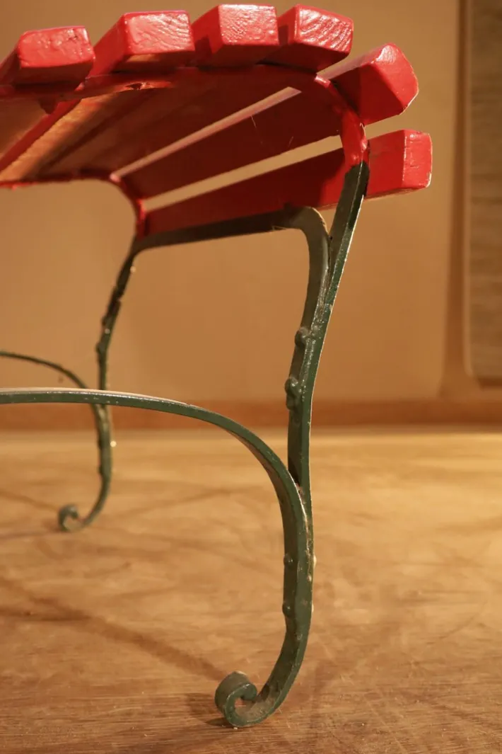 Pamono Red Lacquered Garden Chair Best
