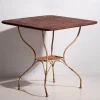 Pamono Red Outdoor Table, 1920s New