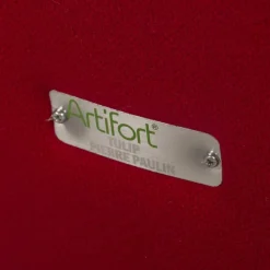 Pamono Red Tulip Chair by Pierre Paulin for Artifort Outlet